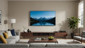 support mural pour TV 55 pouces