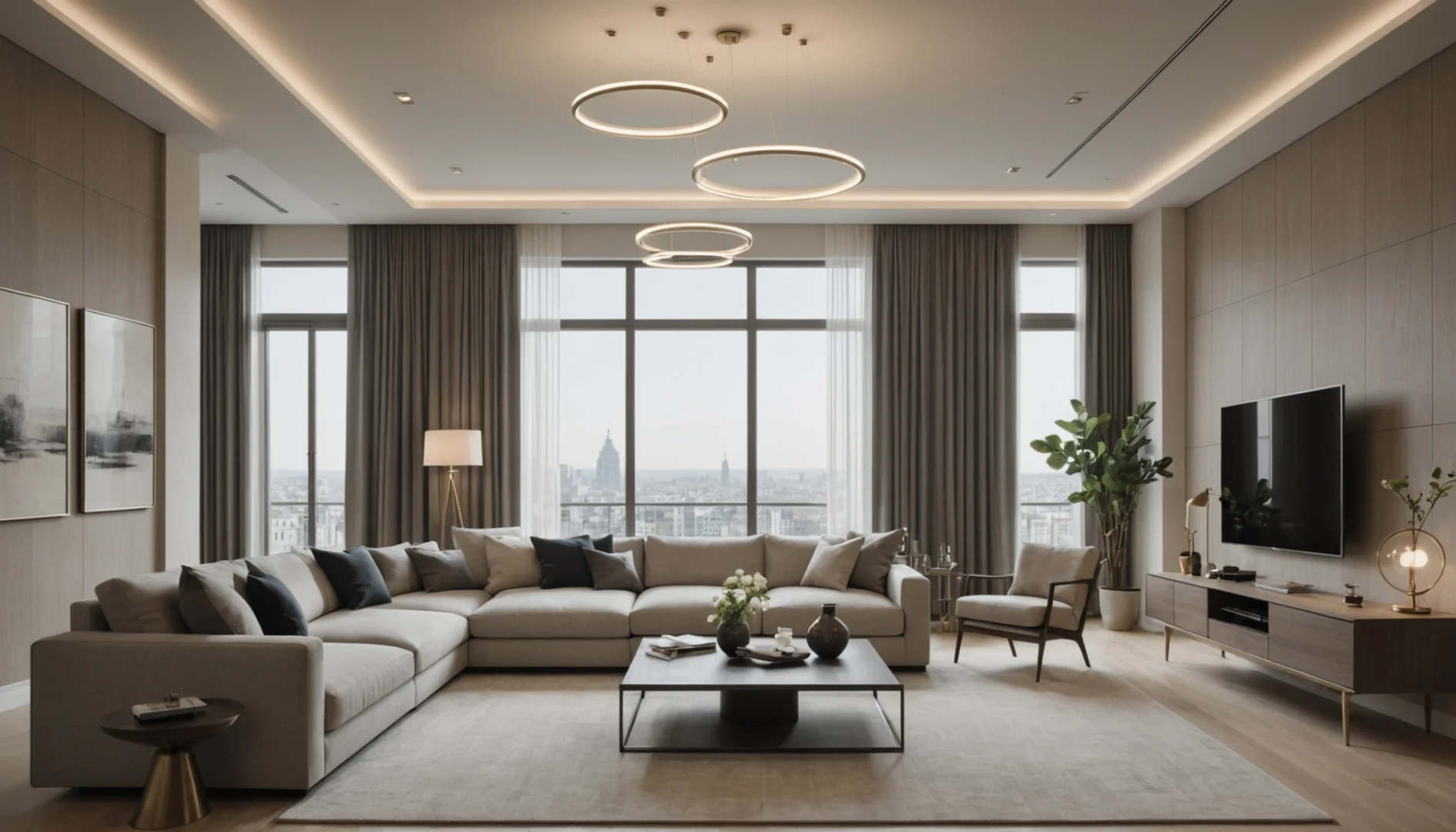 lampes pour plafonds hauts