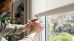 comment fixer un store enrouleur sur fenetre pvc