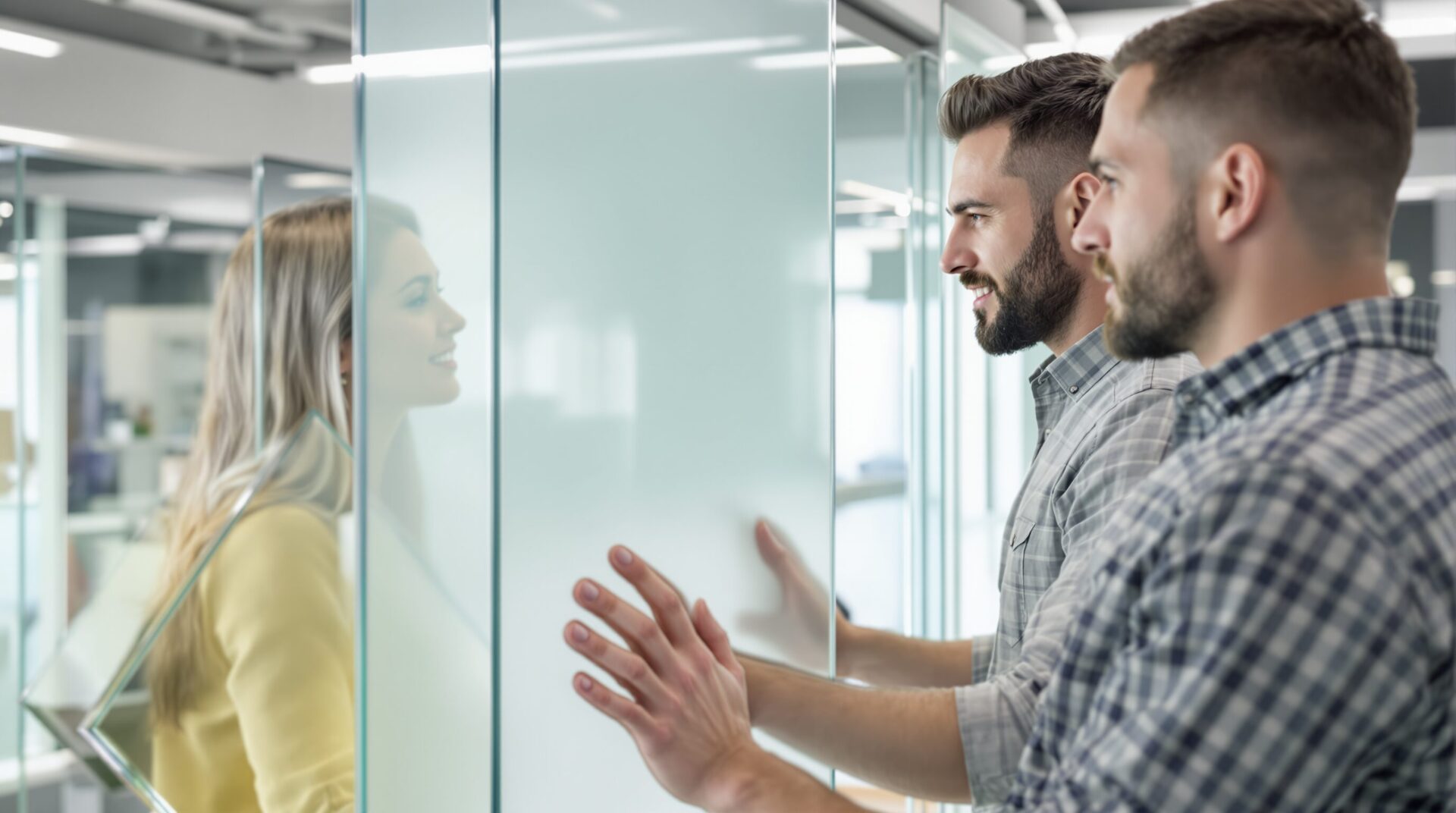 vitre teinté salle de bain