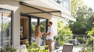 store banne sans percage