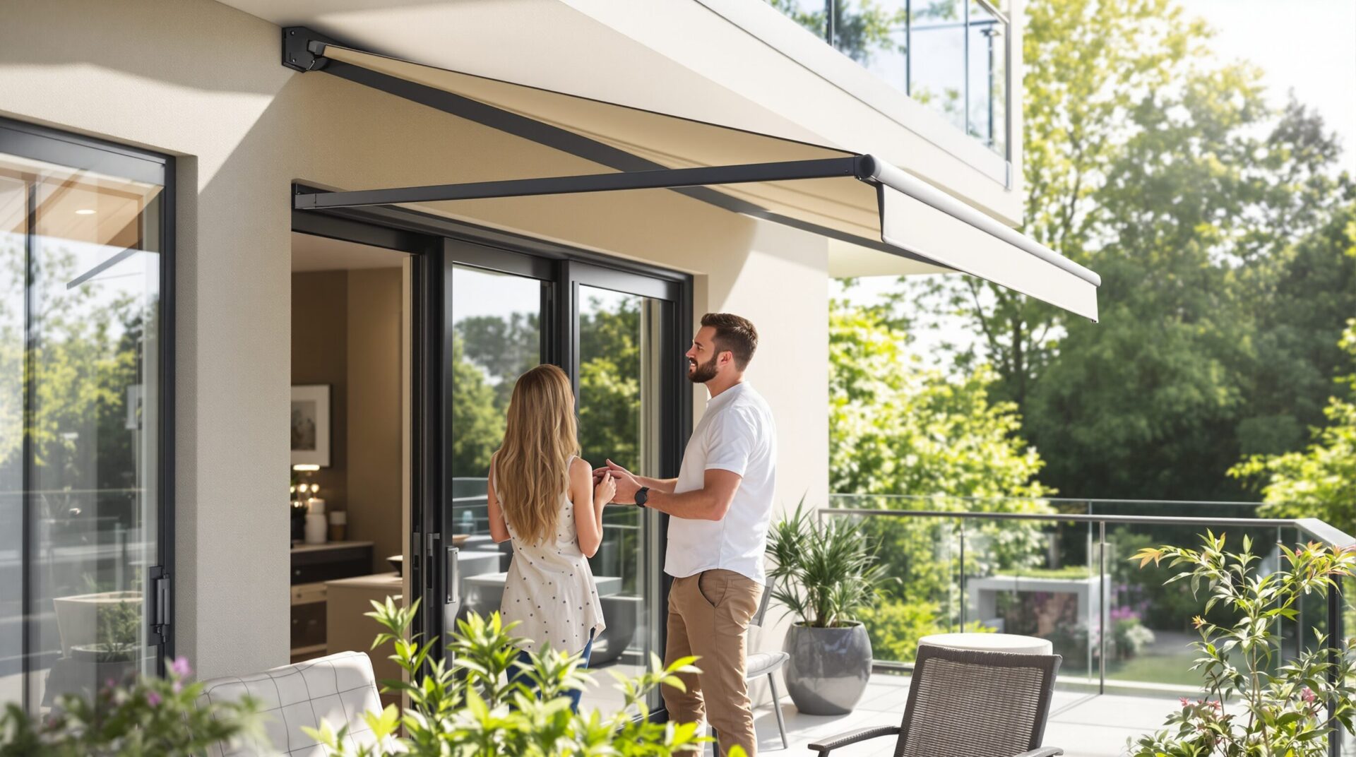 store banne sans percage